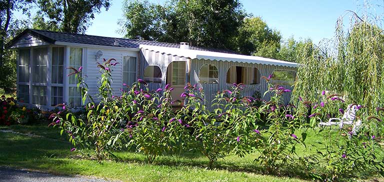 Un emplacement Mobil-homes résidentiels au calme, proche des plages de Meschers